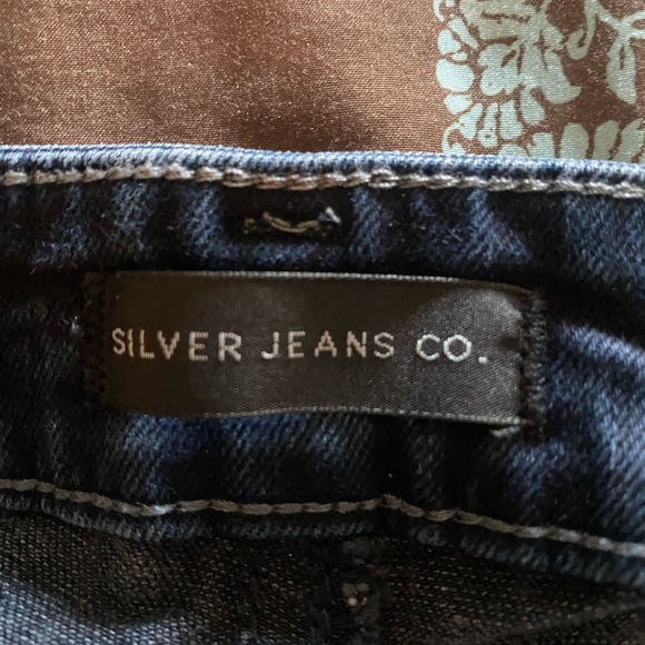 SILVER - Grayson (straight leg jeans) Size 36x32 - Picture 7 of 8